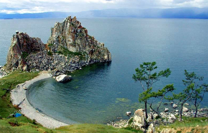 Остров Ольхон - мыс Бурхан и скала Шаманка